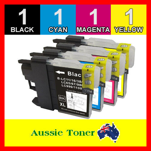 Set De 8 Cartouches D'encre Compatibles Brother - Pour DCP-6690CW, MFC-490CW, DCP-J715W