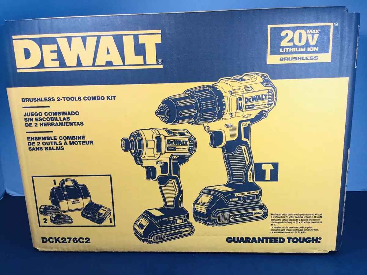 Dewalt dck276c2 sales 20v max