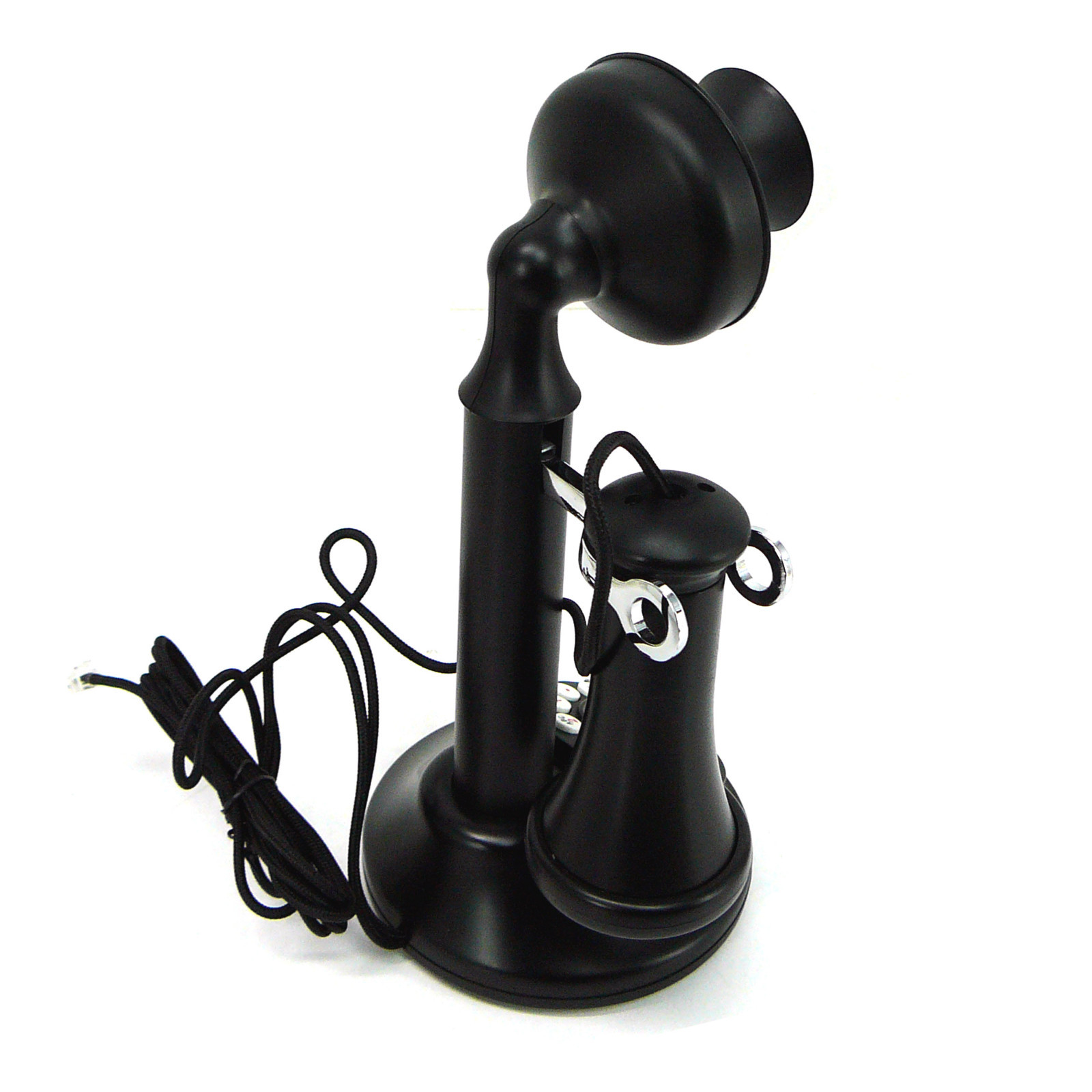 CROSLEY CANDLESTICK PHONE 1920s RETRO ANTIQUE CORDED DESK HOME