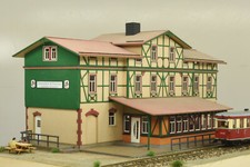 te-miniatur 1870 Lasercut-Bausatz Bahnhof "Eisfelder Talmühle" Harz Spur H0