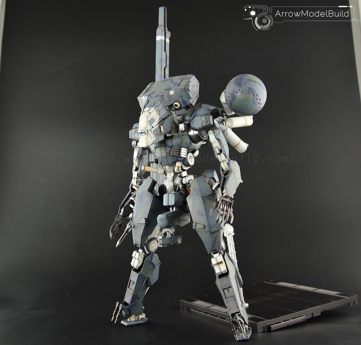 NAKED ARMOR SilverRose Amphibian 非売品 激レア AeroModelBuild Metal Gear Solid Sahelanthropus Built