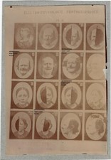 Duchenne de Boulogne   14 photos Medecine  c1900 mécanisme expression faciale