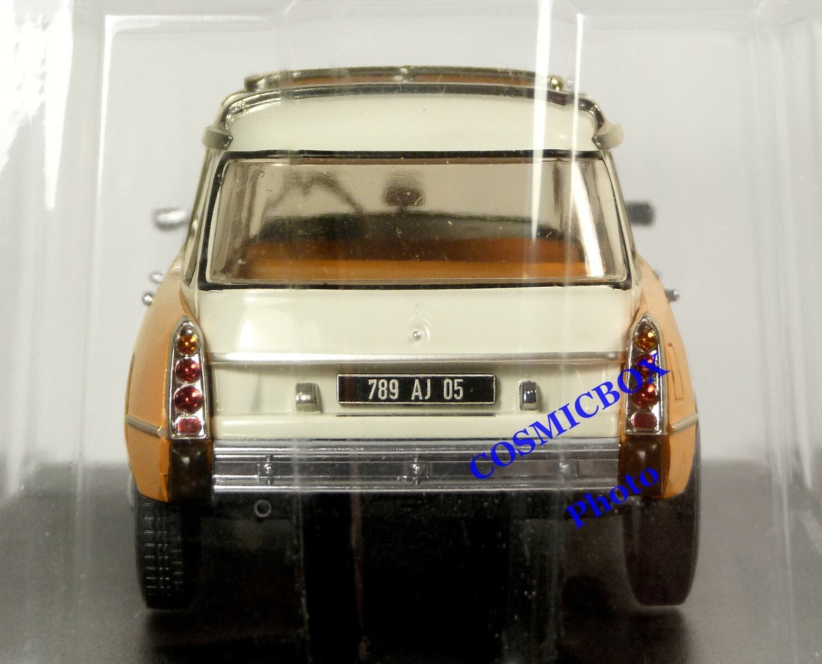 Citroën ID 19 Break 1/24 – Grand Modèle Métal Orange Bicolore – Occasion Parfait état