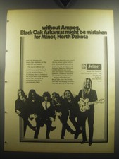 1974 Selmer Ampeg Amplifiers Ad - Black Oak Arkansas