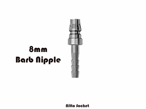 Nitto Type air hose male female fitting barb coupler socket coupling 1/4" 3/8" - Picture 19 of 34