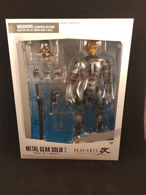 Raiden Metal Gear Solid 2 Sons of Liberty  Play arts KAI NEW Action Figure