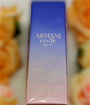  ARMANI CODE SATIN,GIORGIO ARMANI,1.7OZ 50ML.eau de parfum,SEALED      !