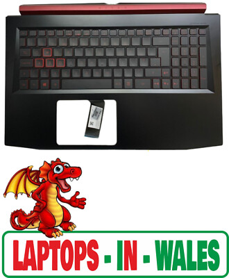 TBF NEU Original Core i5 ACER Nitro 5 AN515-51 15,6'' HANDAUFLAGE UK HINTERGRUNDBELEUCHTUNG TASTATUR