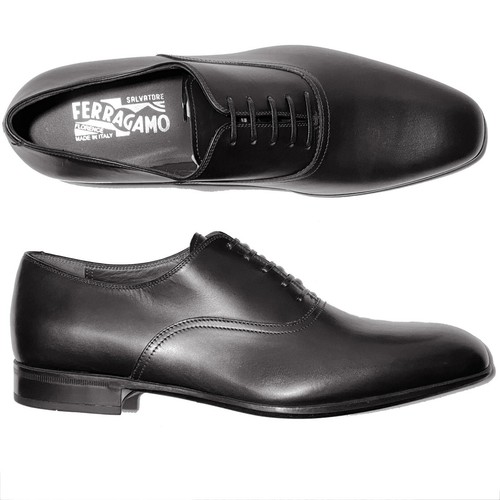 Leather Black Dress Shoes Formal 