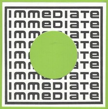 IMMEDIATE letters REPRODUCTION RECORD COMPANY SLEEVES - pack of 10 