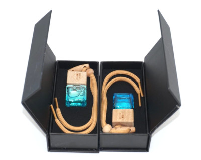 Ikeda Auto & Home Lufterfrischer Sandelholz Charm Duft Diffusor 2er Set