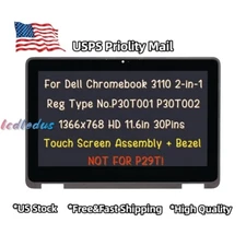 017M7M for Dell Chromebook 3110 2-in-1 11.6" HD Lcd Touch Screen w/Bezel 17M7M