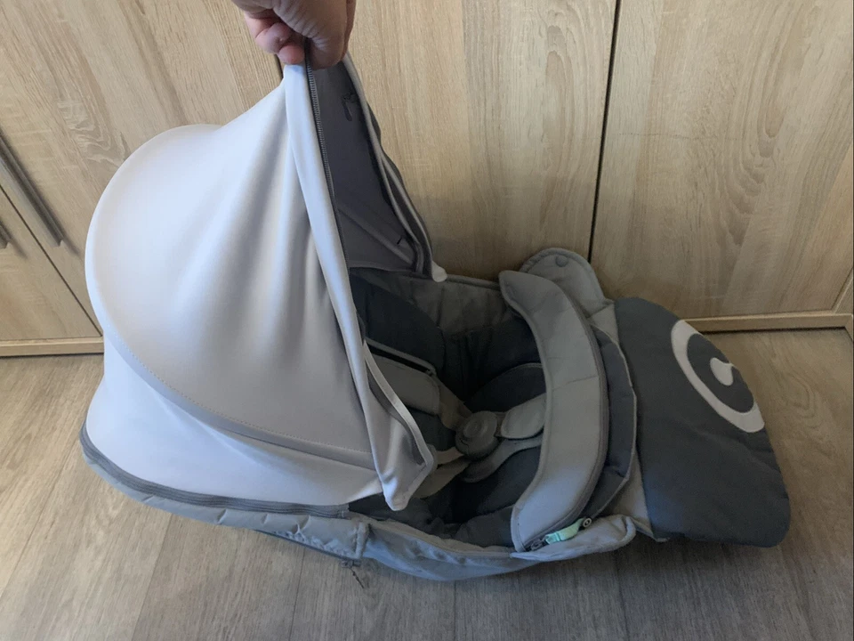 Neuer Stoffbezug für Concord Neo Sitzeinheit Buggy Sportwagen grau - Bild 3 von 3