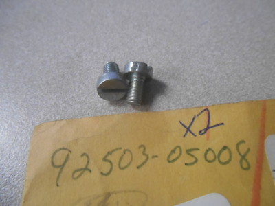 パフ1 NOS Yamaha Pan Head Screws YA6 DT1 YCS1 YL1 YR1 YR2 YM2 92503