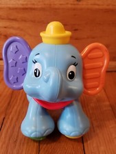 Fisher Price Amazing Animals Disney Dumbo Elephant Clicking Baby Toy