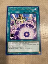 Yu-Gi-Oh! cyber energy shock mont rare 1st ed LED-EN034