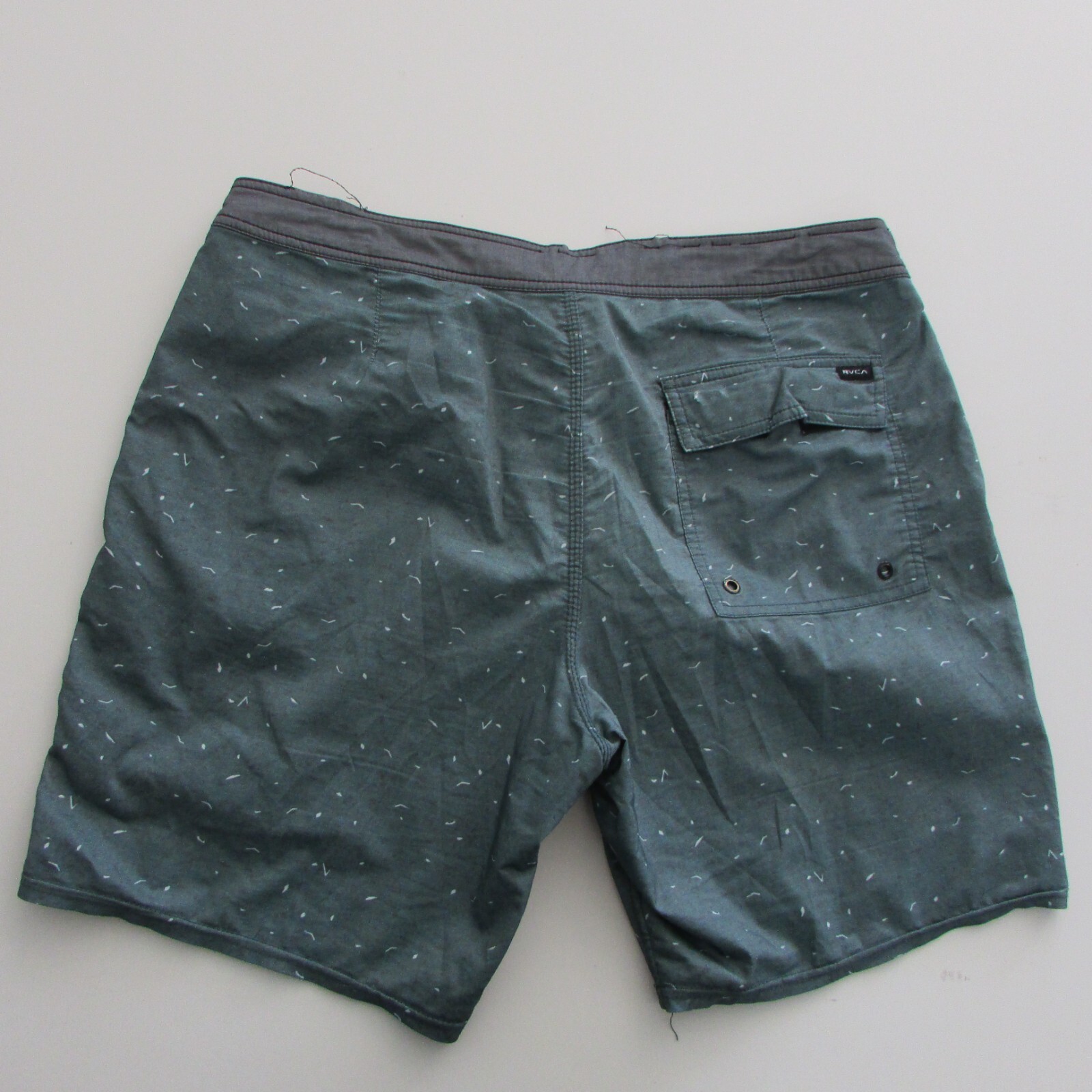 RVCA Board Shorts Mens Size W32 Regular Fit Green eBay