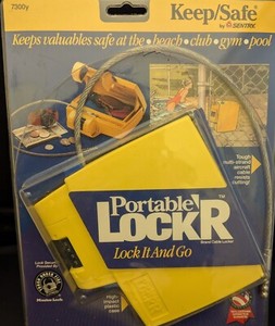 SENTRY KEEP/SAFE PORTABLE LOCKER. Set Own Combination! NEW! FREE SHIPPING!