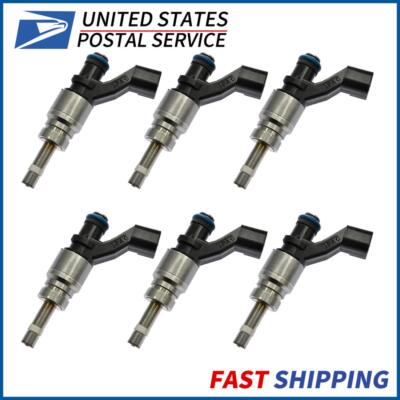 6x JSD8-75 Fuel Injector 8973126200 FJ1011 For 04 ISUZU AXIOM RODEO 3.5L GAS V6