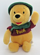 DISNEY WORLD WINNIE THE POOH WILDERNESS POOH BEAN BAG STUFFED PLUSH TOY