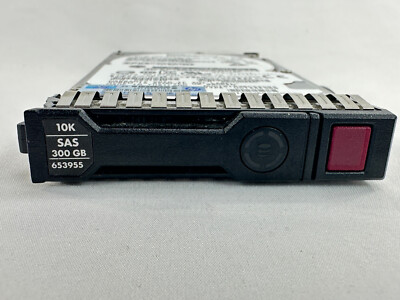 HPE 300GB 6G SAS 10K RPM SFF 2.5