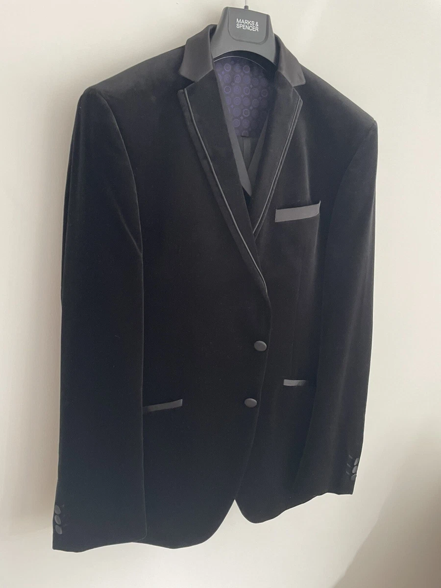 Marks and spencer store mens velvet jacket