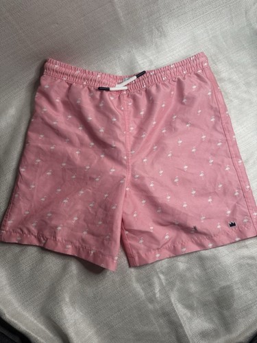 Town And Ivy Boys Pink Flamingo Swim Trunks Size Med 10/12 - Picture 2 of 5