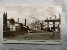 Thornton Square From Market Street Brighouse Postcard