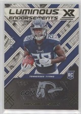 2022 Panini XR Luminous Endorsements 41/99 Hassan Haskins #LUM-HH Auto 8at