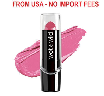 wet n wild Silk Finish Lipstick, Hydrating Rich Buildable Lip Color, Formulated 