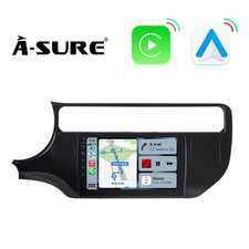 For Kia Rio 2015-2017 Wireless Carplay Stereo Radio Bt Android Auto 5s Fast Boot