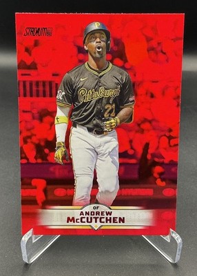 2025 Topps Stadium Club - Andrew McCutcheon #166 Red - Pittsburgh Pirates