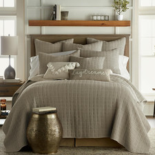 Levtex Home Mills Waffle King/Cal King Quilt Set 106X92In with 2 Pillow Shams