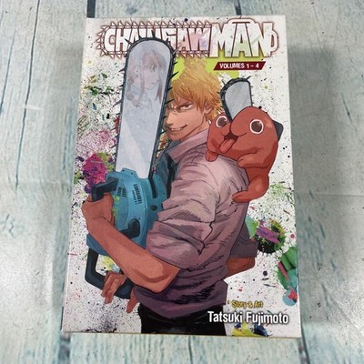 Chainsaw Man Volumes 1-4 Box Set Paperback Books English - No