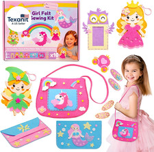 Sewing Kit for Kids -Easy  Fun Felt Sewing Crafts with Instructions, Arts and C