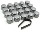 ® Cache-écrous Ronds Fait pour Audi A1 A3 A4 A5 A6 A7 A8 TT Q3 Q5 Q7 17 mm Al...