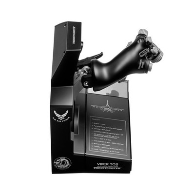 Thrustmaster Viper TQS for PC, Metal Throttle Quadrant System, Hall Effect Preci