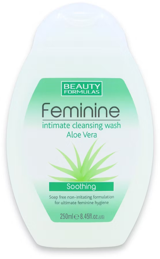 Beauty Formulas Feminine Intimate Cleansing Wash ALOE VERA 250ml
