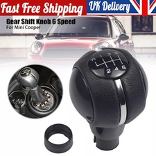 Manual Gear Stick Shift Knob Shifter Lever Head 6 Speed For Mini Cooper F55 F56