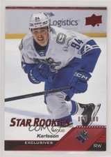 2022-23 Upper Deck AHL Star Rookies Exclusives 61/100 Linus Karlsson #128 07e3