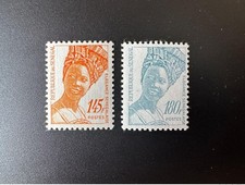 Senegal 1991 Mi. A1123-1124 Senegalese Elegance Beauty Continuous Series