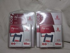 iomega 100 MB Zip Disks PC / MAC 2x 3 packages new sealed