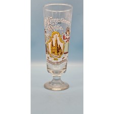 Allgäuer Brauhaus Kemptenner Weisse 0,5l Bierglas alt Brauerei Glas