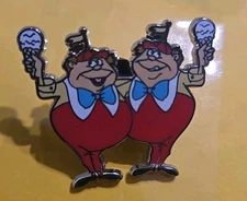  DSSH DSF PTD Pin Trader’s Delight Tweedle Dee & Tweedle Dum LE 500 Tweedles AIW