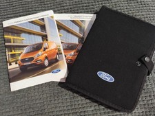 Ford Transit Custom 2018-2023 Models Handbook Owners Manual & Quick Guide Wallet
