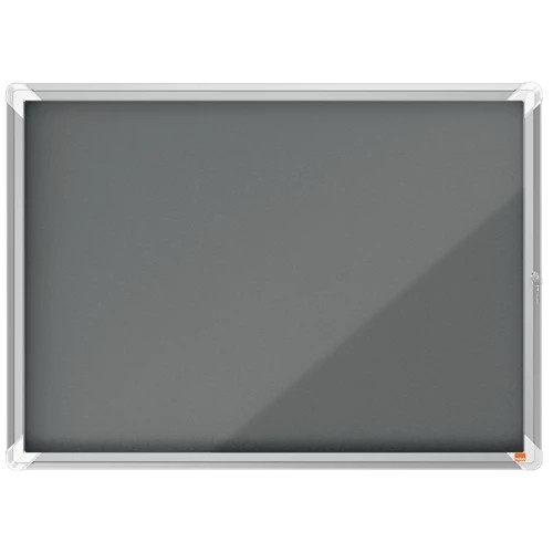 Nobo Premium Plus Felt Lockable Notice Board 8xA4 1915329