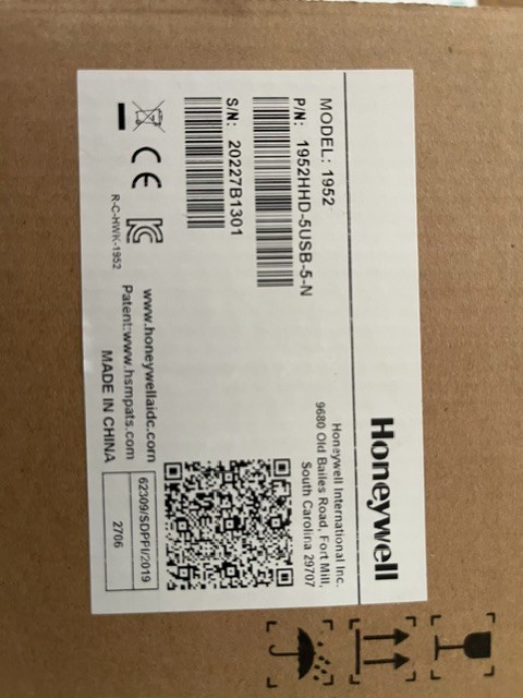 Honeywell Xenon XP 1952h Healthcare Scanner 1952HHD-5USB-5-N