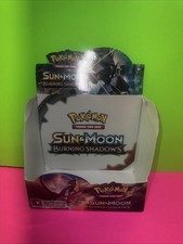 Pokmon TCG Sun and Moon Burning Shadows Booster Display Game - 162-81230  for sale online | eBay