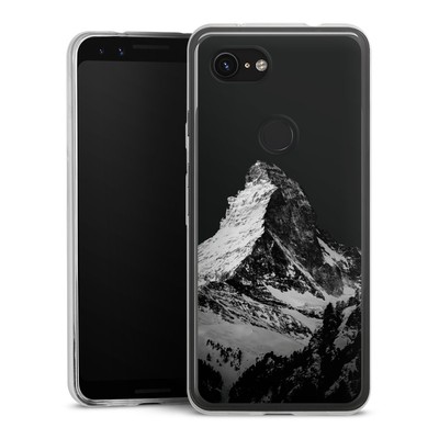 Slim Hülle für Google Pixel 3a Alpspitze Berg Schnee