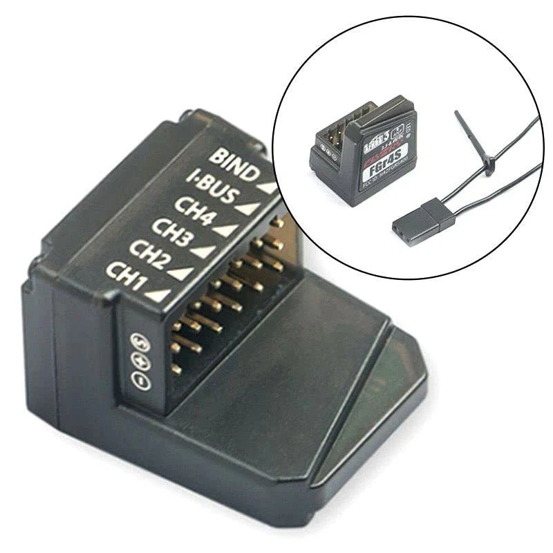 FLYSKY FGr4S receiver [NOBLE NB4 PL18 NB4 PRO transmitter compatible AFHDS 4CH] - Image 4 of 4